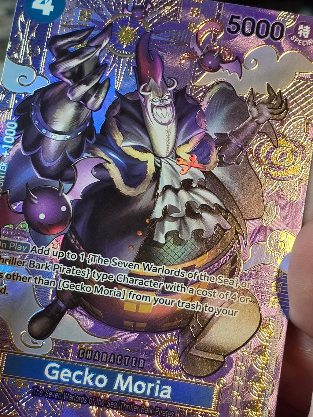 Gecko Moria - SP - ST03-004 - One Piece Card - TCG English - Two Legends