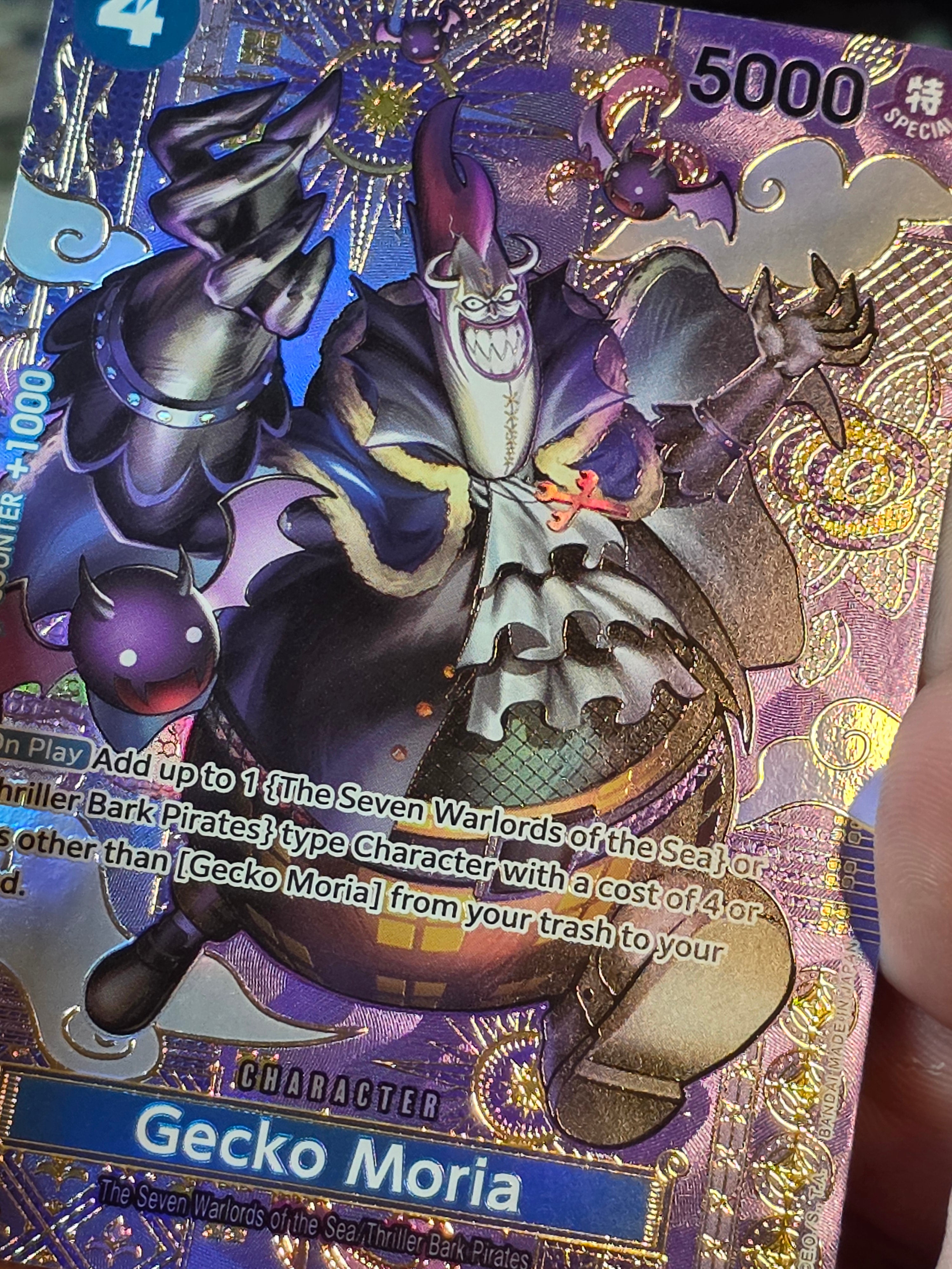 Gecko Moria - SP - ST03-004 - One Piece Card - TCG English - Two Legends