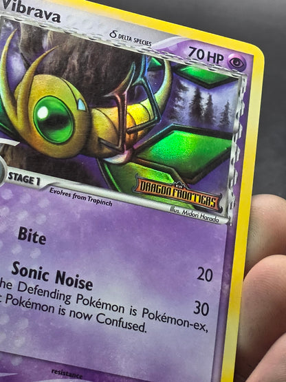 Vibrava 42/101 Stamped Dragon Frontiers Reverse Holo Pokémon Card MP