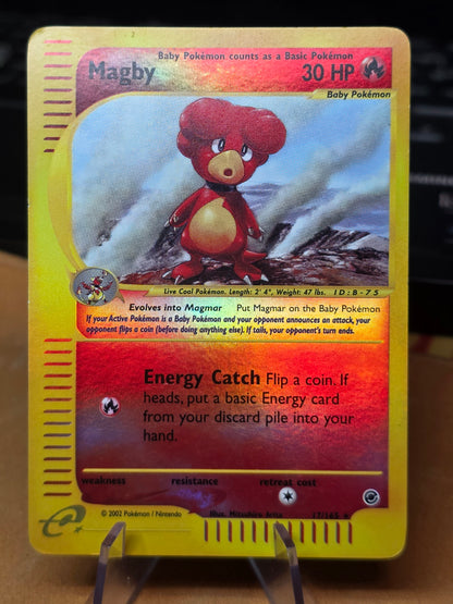 Magby 052/165 Expedition Base Set Reverse Holo
