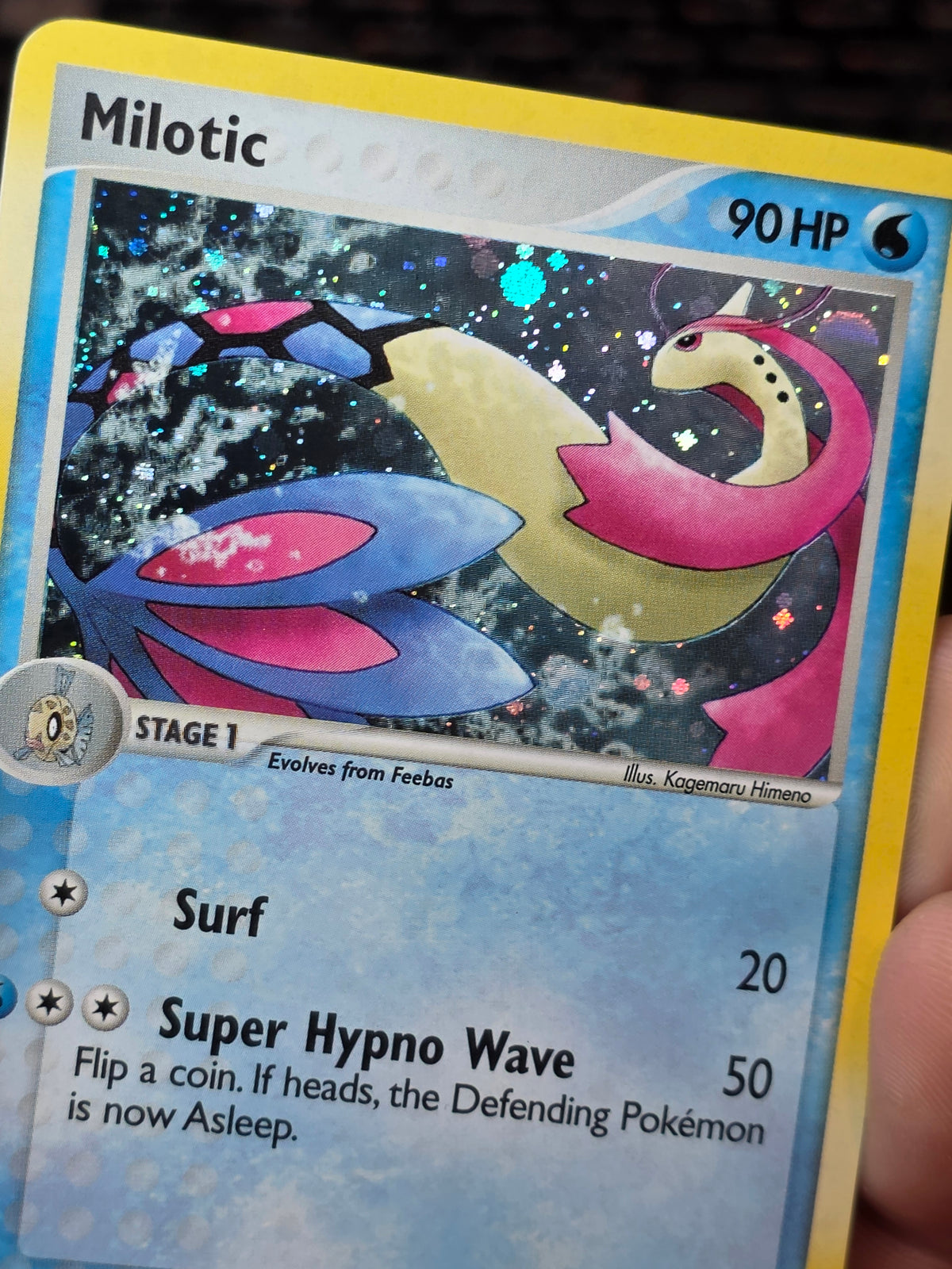 Milotic 8/106 EX Emerald Holo - Mid Era Pokémon TCG