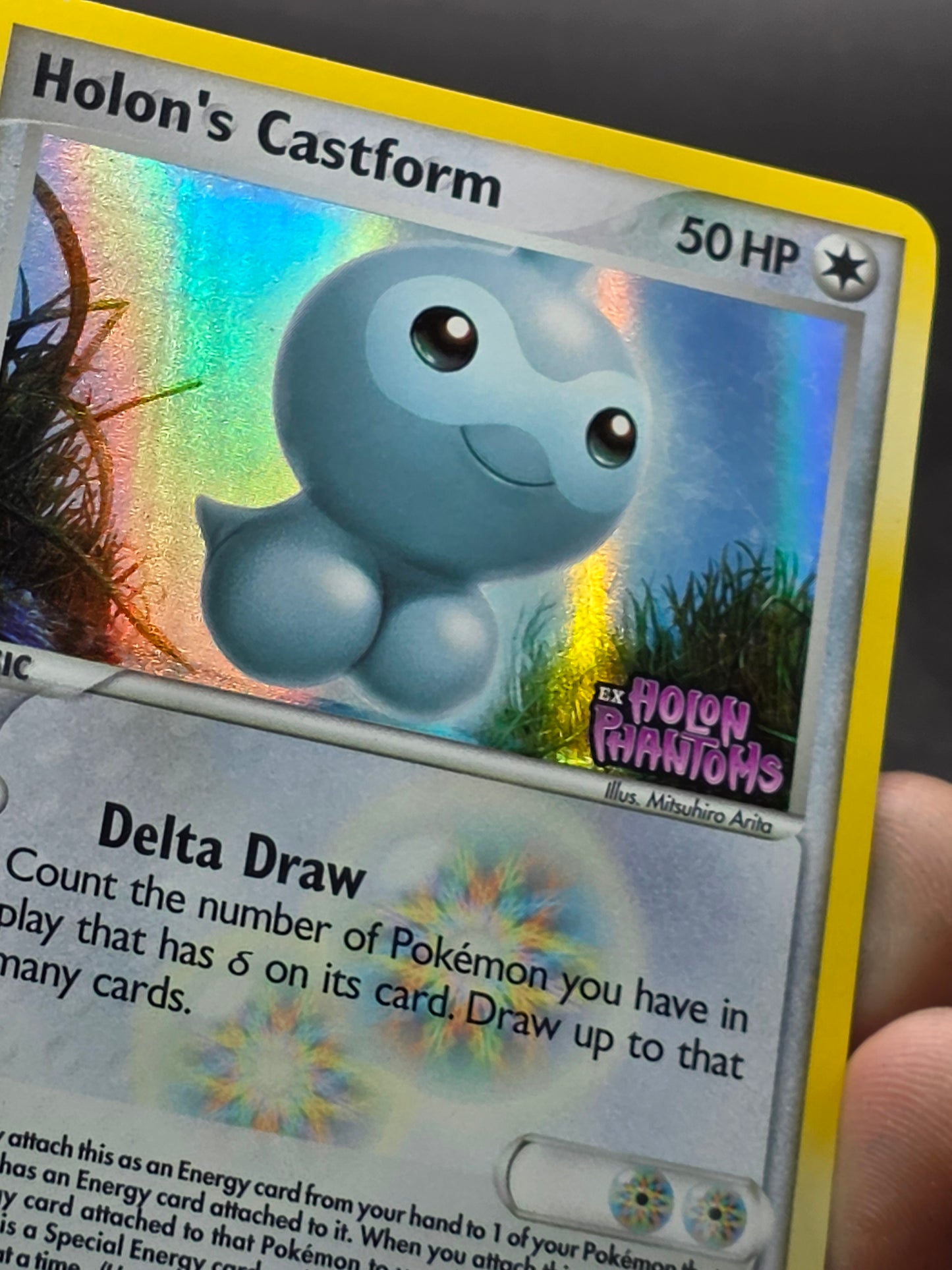 Holon's Castform 44/110 Holon Phantoms Stamped Reverse Holo Rare VLP