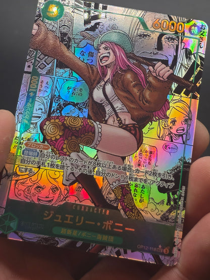 One Piece OP12-118 Jewelry Bonney Manga (JP) SEC Legacy of the Master