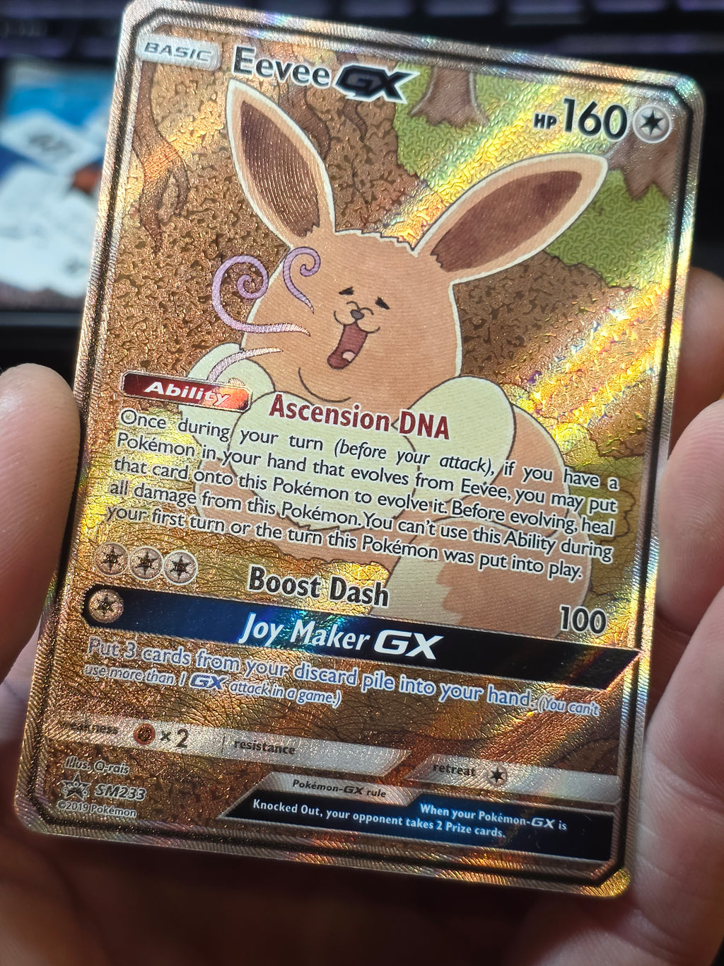 Eevee GX Sun & Moon Promo Promo SM233
