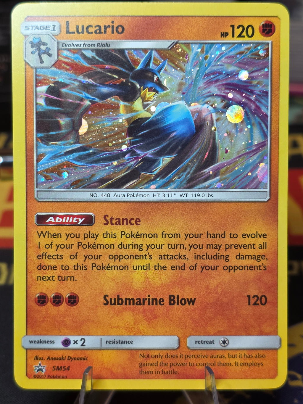 Lucario Sun & Moon Promo Promo SM54