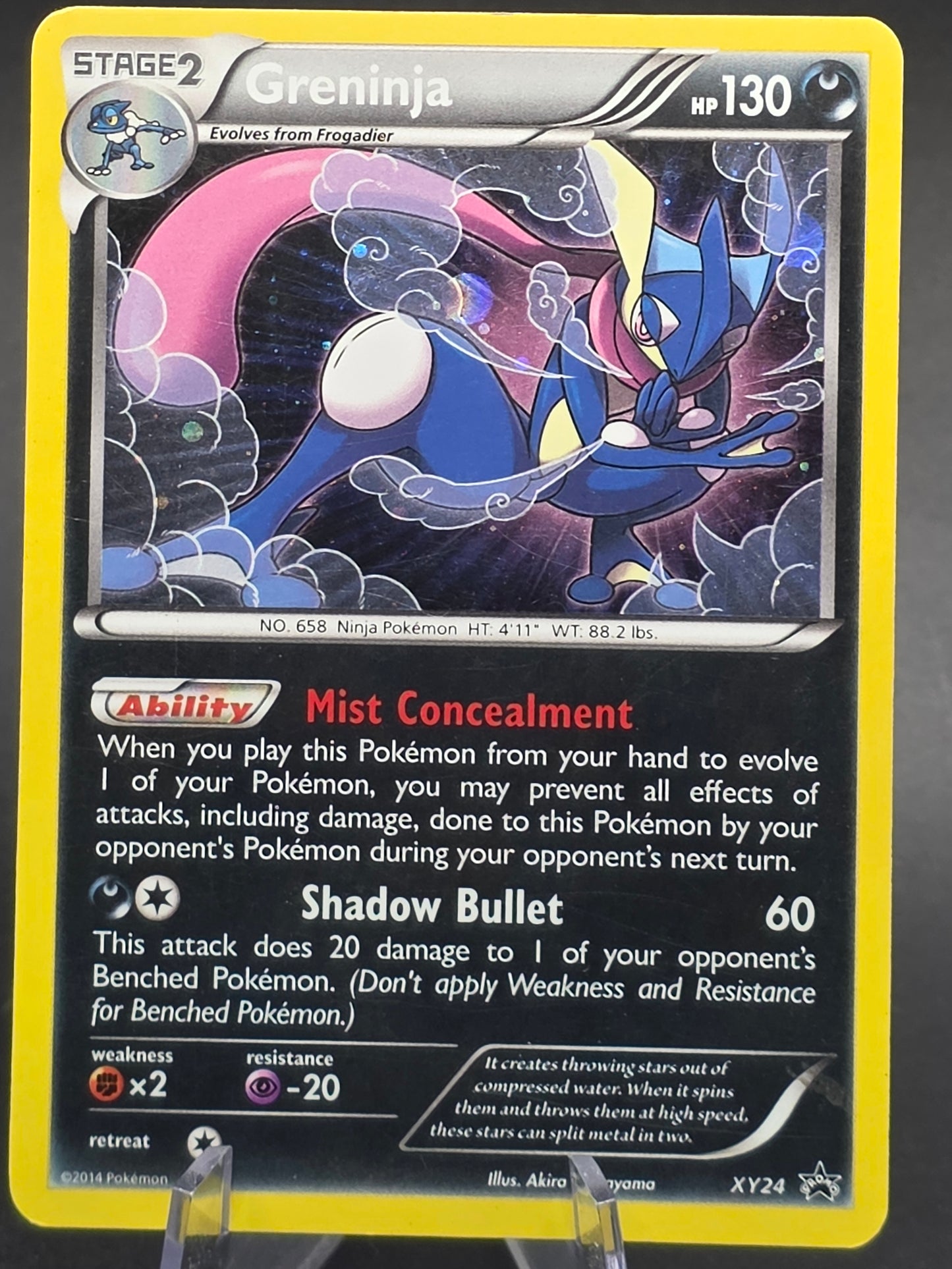 Greninja - XY24 - Pokemon XY Promo Holo Rare Card HP