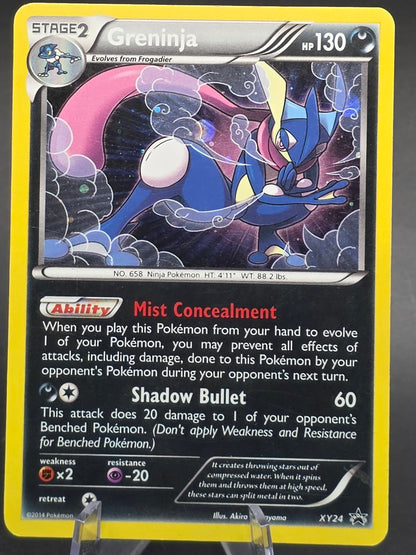 Greninja - XY24 - Pokemon XY Promo Holo Rare Card HP