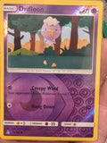 Drifloon 51/156 Common Ultra Prism Pokemon Reverse Holo Near Mint