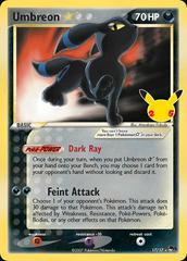 Umbreon Star Celebrations (CEL) #17